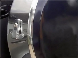 Бокс (чехол) запасного колеса из нержавеющей стали (225/65R17) Toyota RAV4|escape:'html'